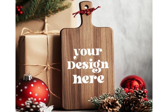Christmas Cutting Board Mockup 20 Review