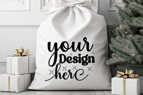 Christmas Santa Sack Mockup Jpg 115 - A Festive Graphic for Product Mockups