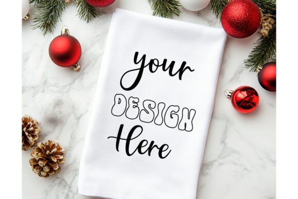 Christmas Towel Mockup 13 Review for Embroidery Projects