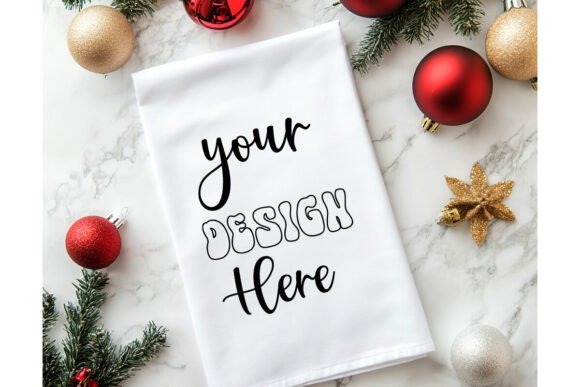 Christmas Towel Mockup 24 Review for Embroidery Projects