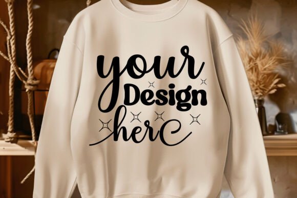 Gildan 18000 Christmas Men Mockup 231 - Graphics for Product Mockups
